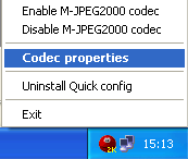 Codec properties